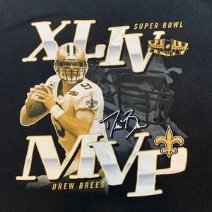 Drew Brees Super Bowl XLIV MVP T-Shirt